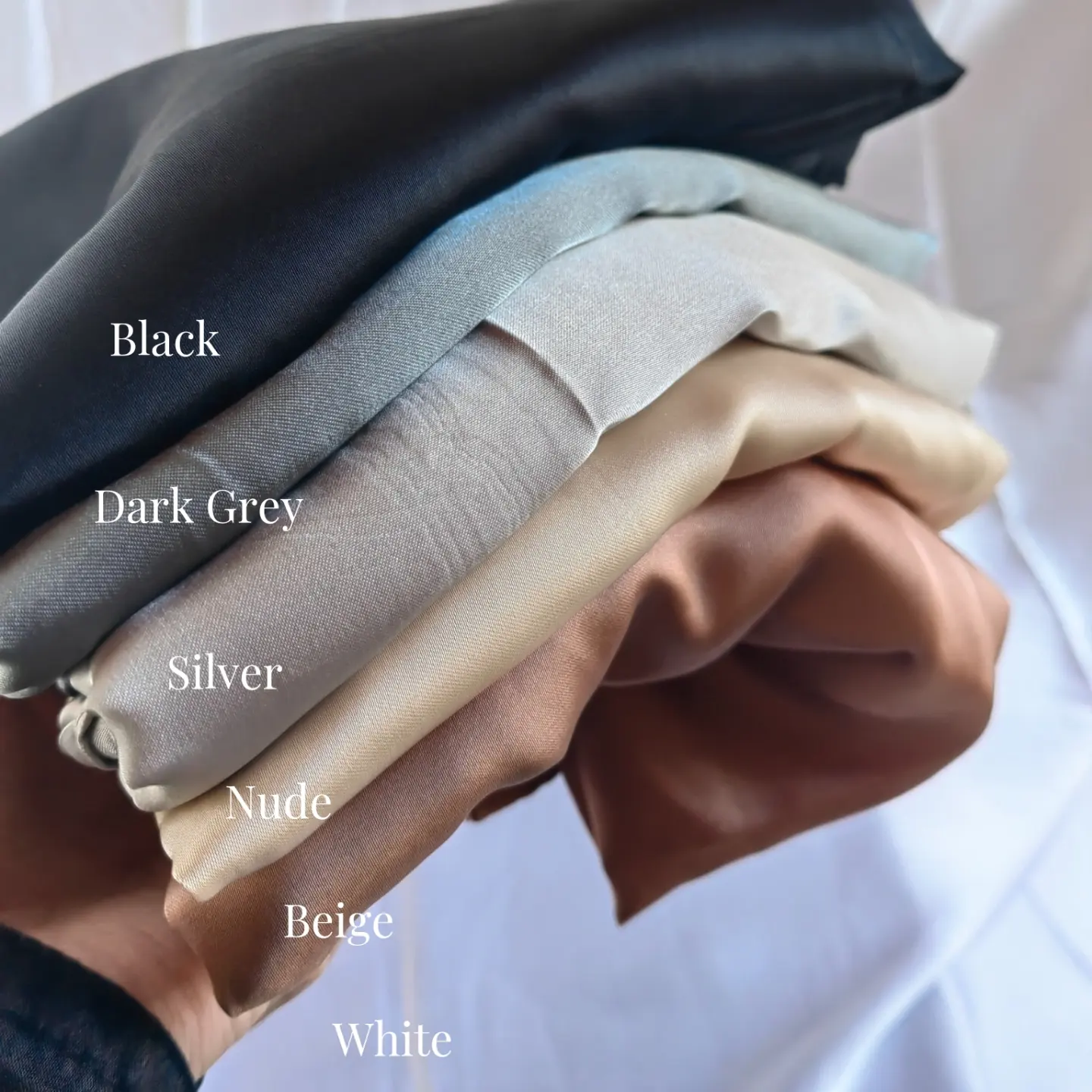 Gloss Luxe Satin Hijab - Image 5