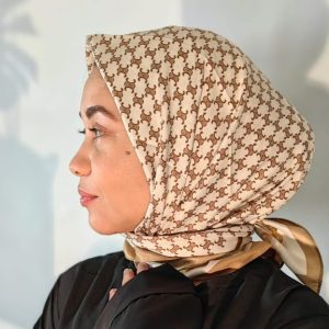 Square Silk Hijab (Prints)